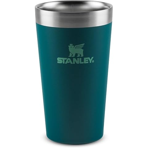 Stanley - Copo T&eacute;rmico Texturizado para Cerveja, 354ml, para Bebidas Quentes ou Frias, Coastal Teal